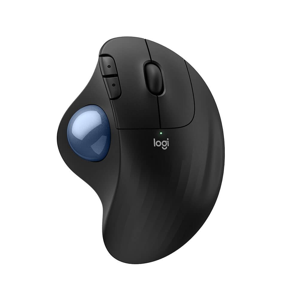 Wireless Ergonomic Trackball Mouse Black Z11439