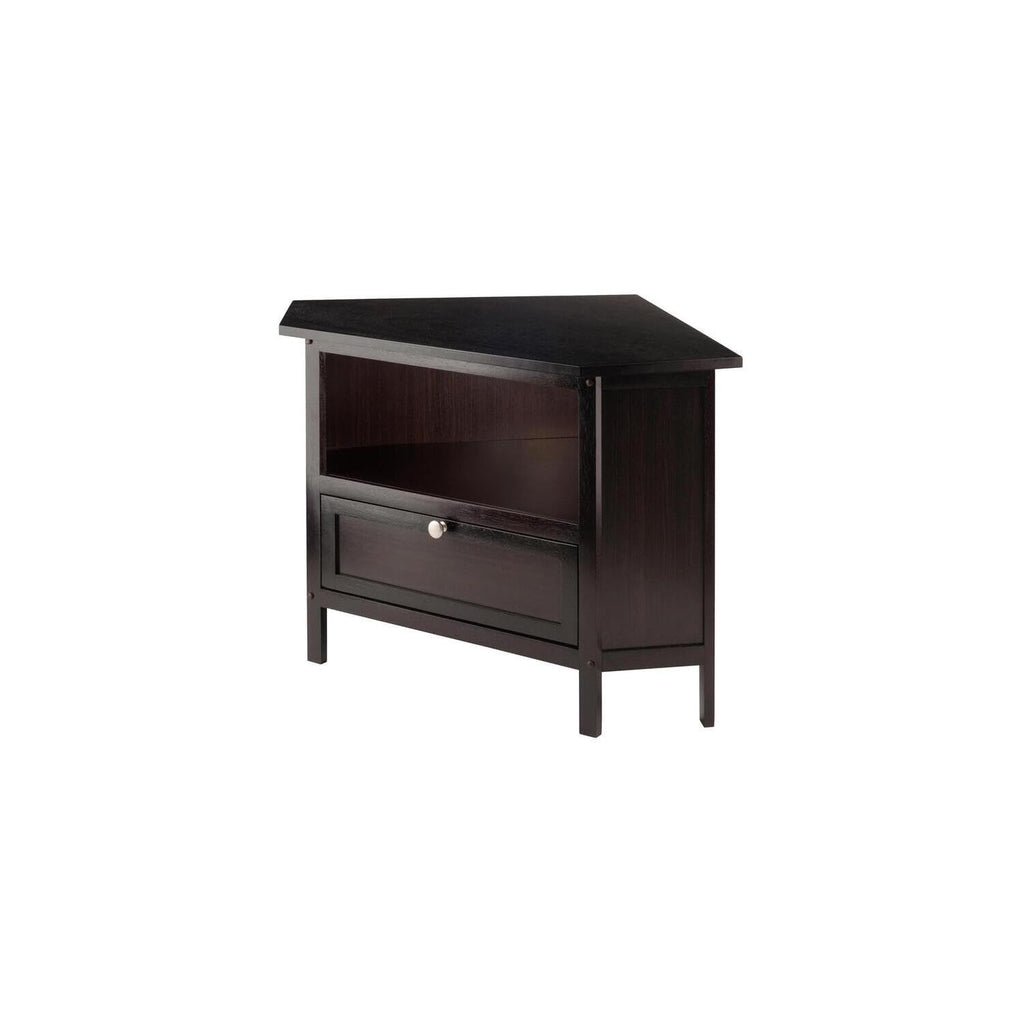 Corner TV Stand up to 27" Espresso A87616