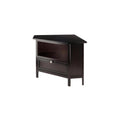Corner TV Stand up to 27" Espresso A87616