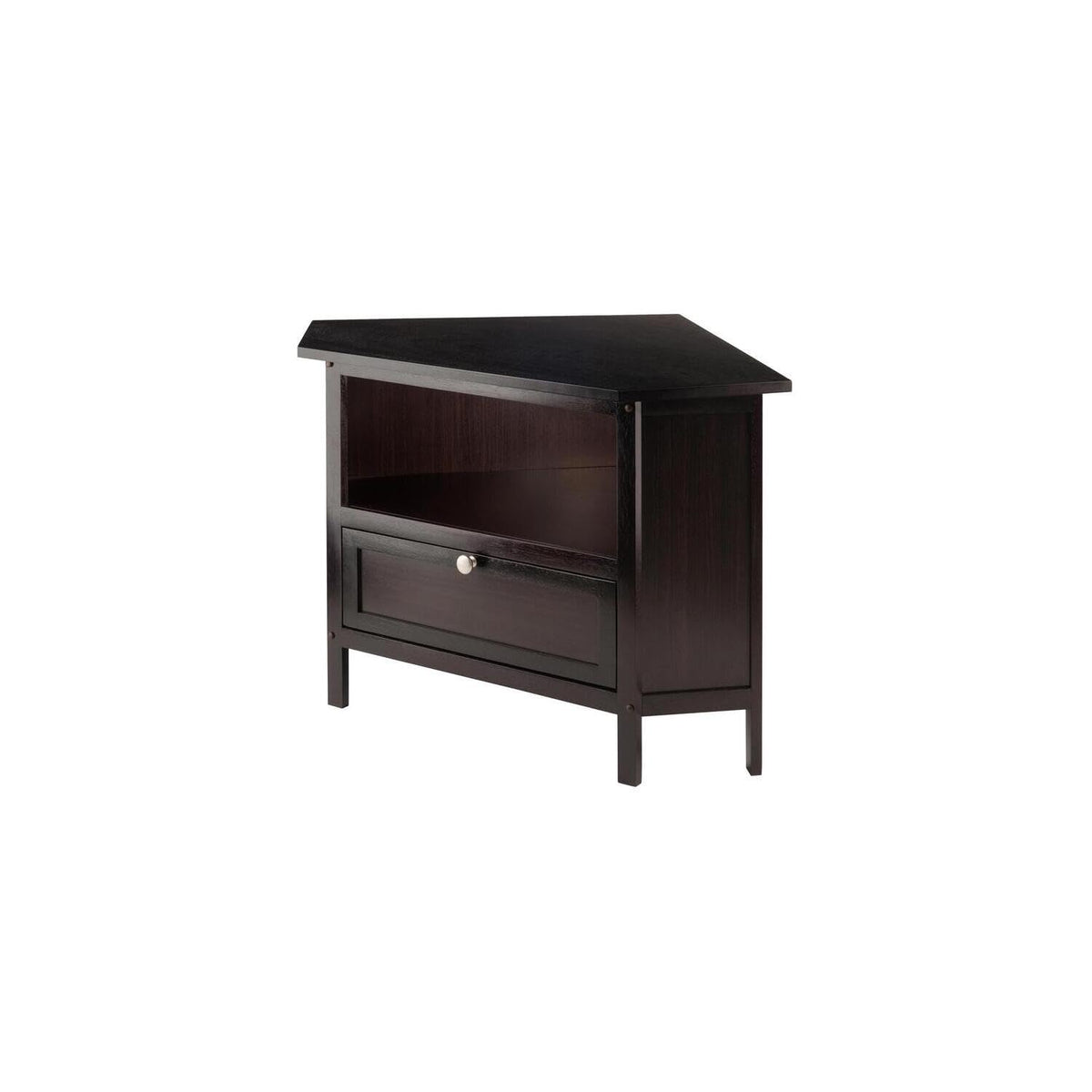 Corner TV Stand up to 27" Espresso A87616