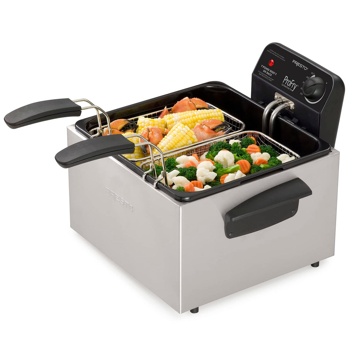 Dual Basket Deep Fryer W1237