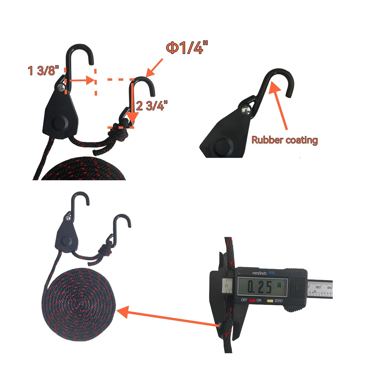 Heavy Duty Kayak Rack with Ratchet Tie J320270