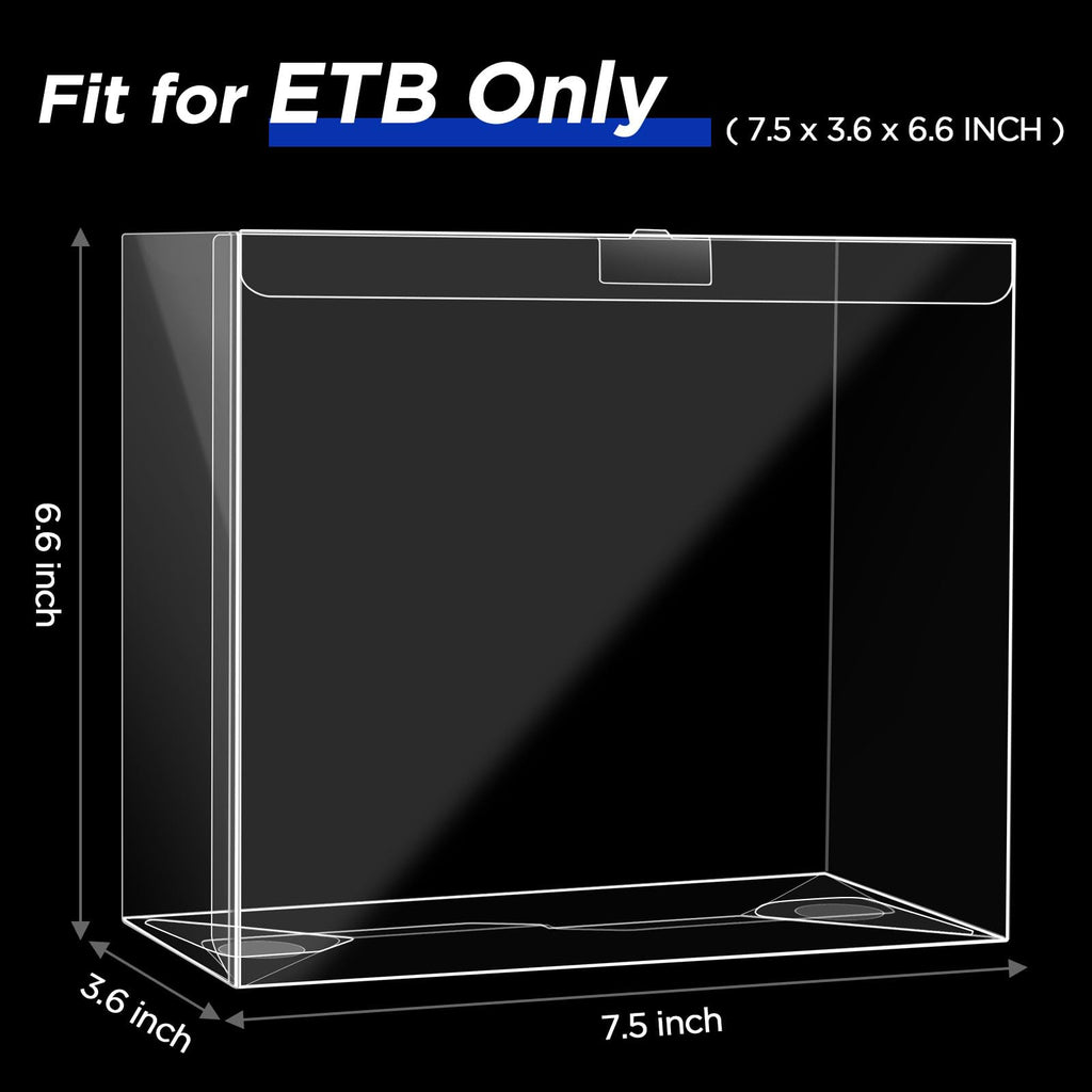 4 Packs Transparent Easy to Fold Protector Case E9712