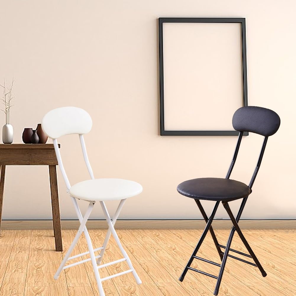 18 Inch Folding Bar Stool with Backrest V8205