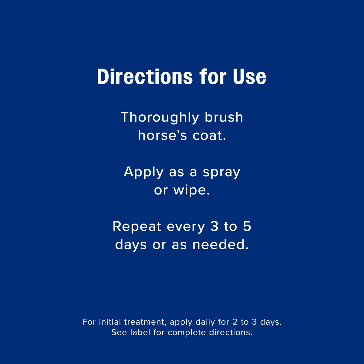 Mosquito Repellent Spray for Horses, 32 oz D849