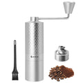 Manual Coffee Grinder, Stainless Steel Conical Burr Hand Grinder, 25g Coffee Bean Mill with Magnetic Handle, Dual Bearing Metal Body for Travel and Camping K566393