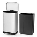 13.2 Gal Stainless Steel Step-on Trash Can K29284