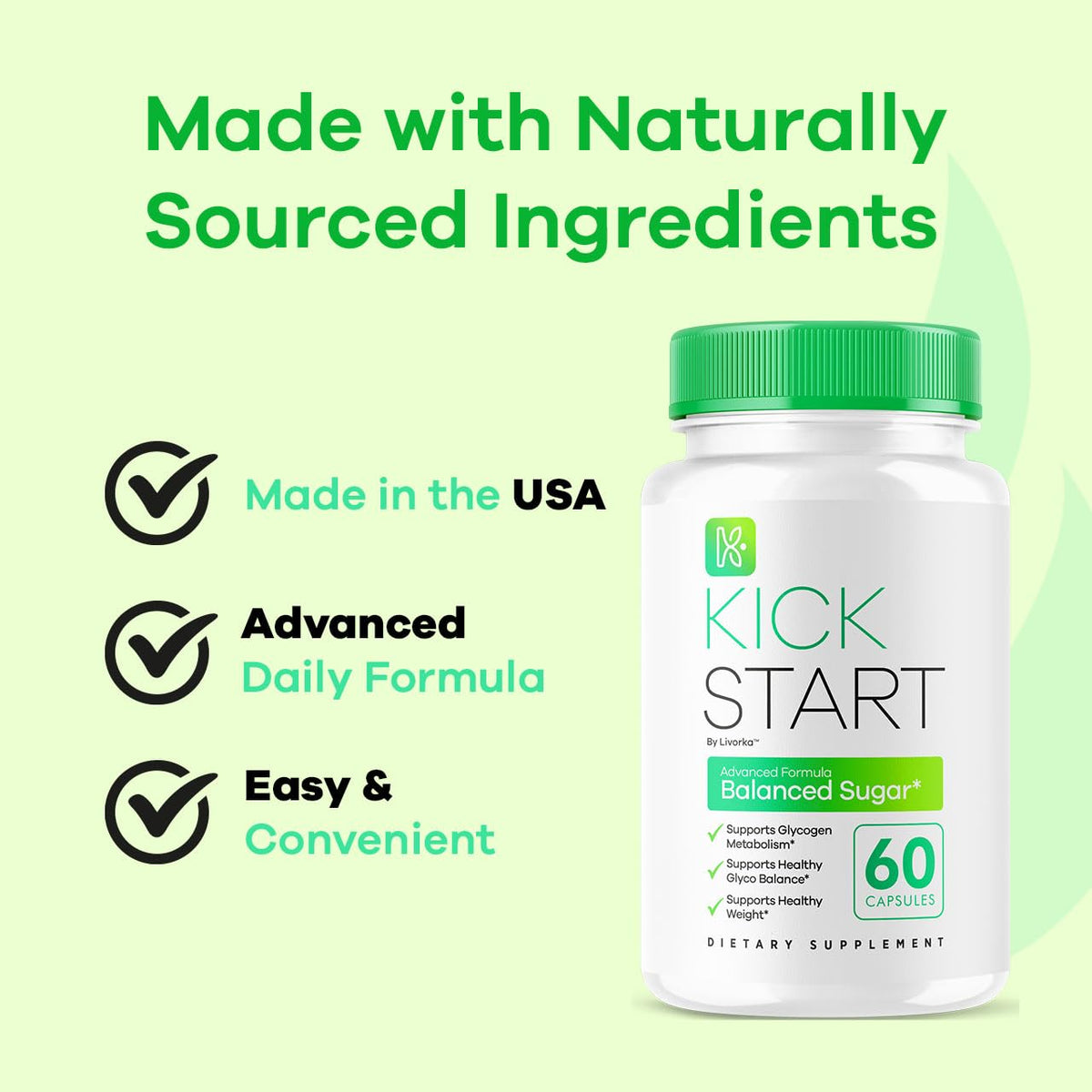 All Natural Capsules, 180 Capsules J4315
