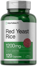 Red Yeast Rice 1200 mg 120 Capsules U92689