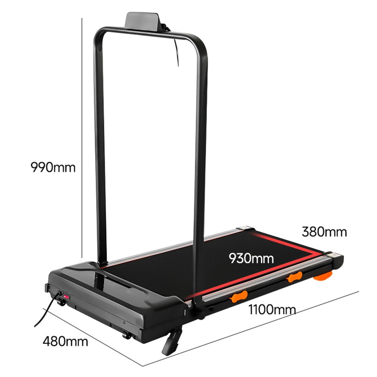 3-in-1 Under Desk Treadmill with Incline Q89287