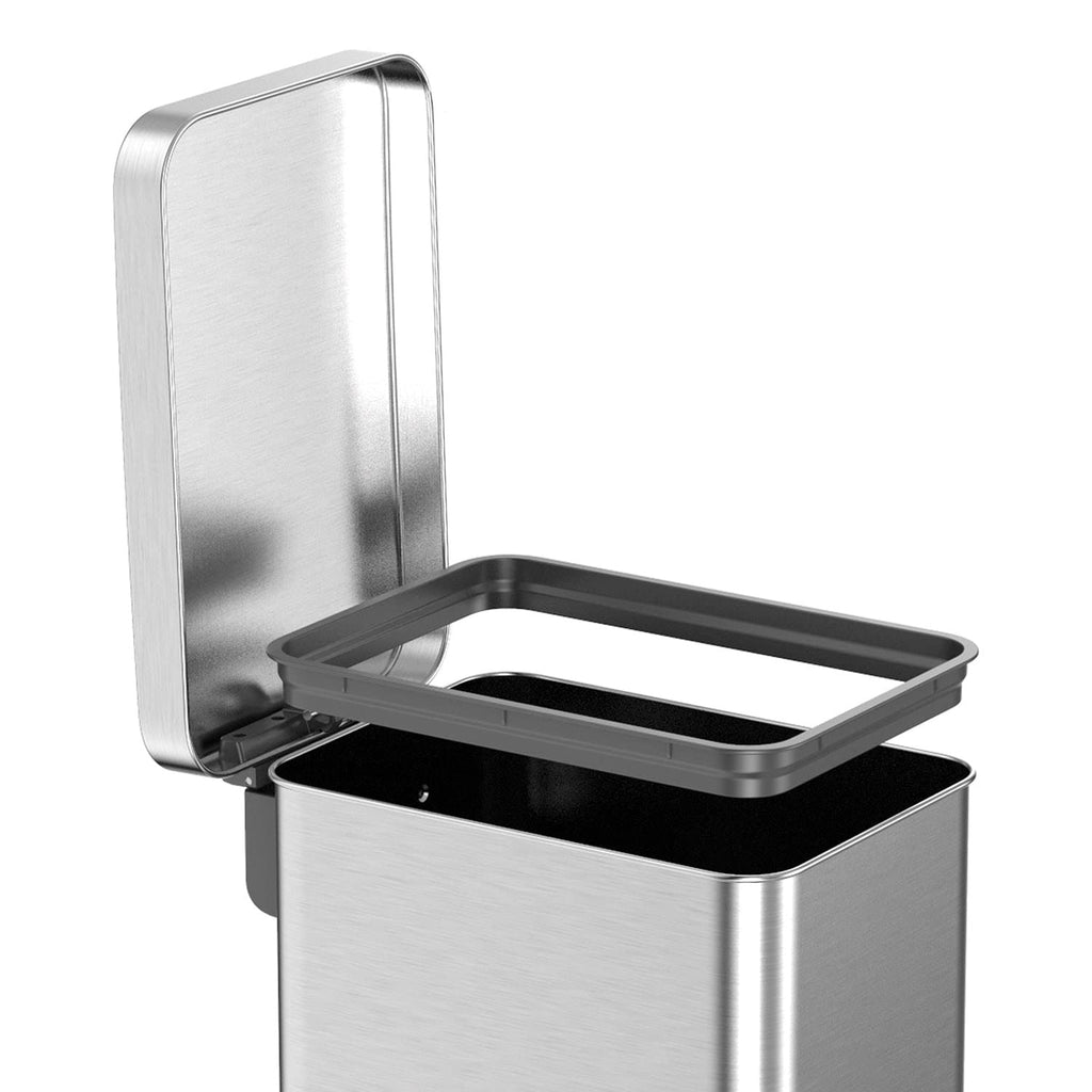 13.2 Gallon Stainless Steel Step On Trash Can Y9852