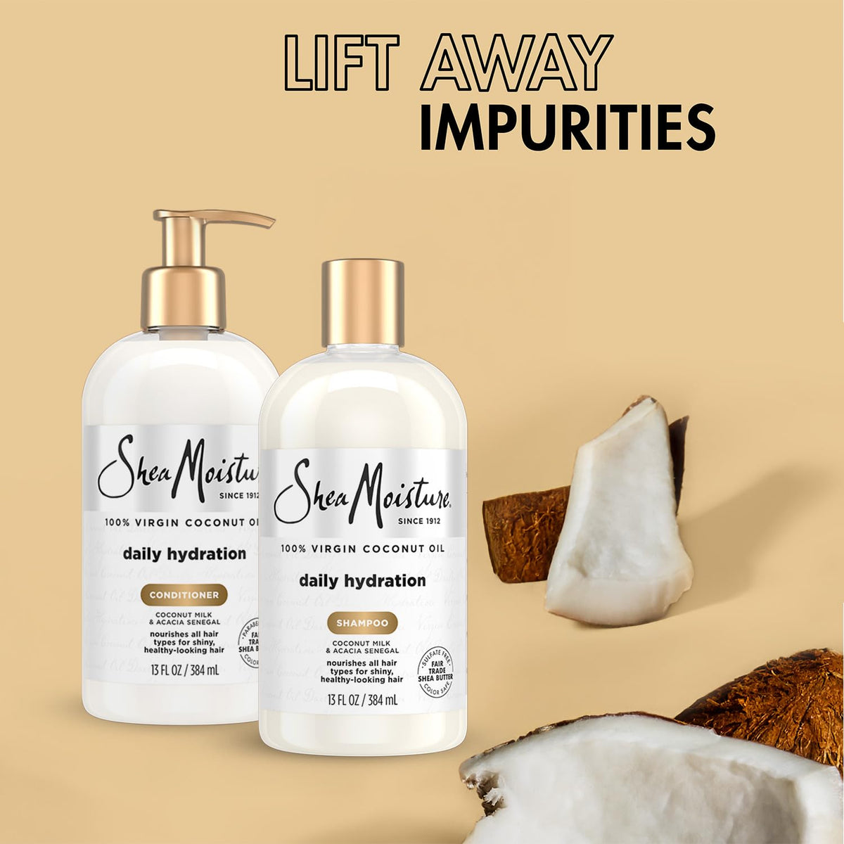 Coconut Shampoo & Conditioner Set 13 Oz P91761