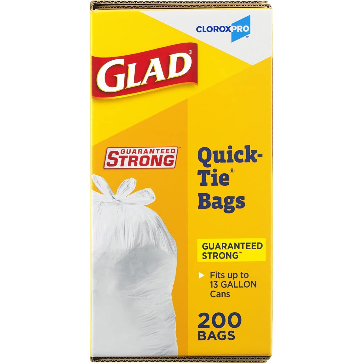 13 Gallon Tall Kitchen Trash Bags, 200 Count R81994