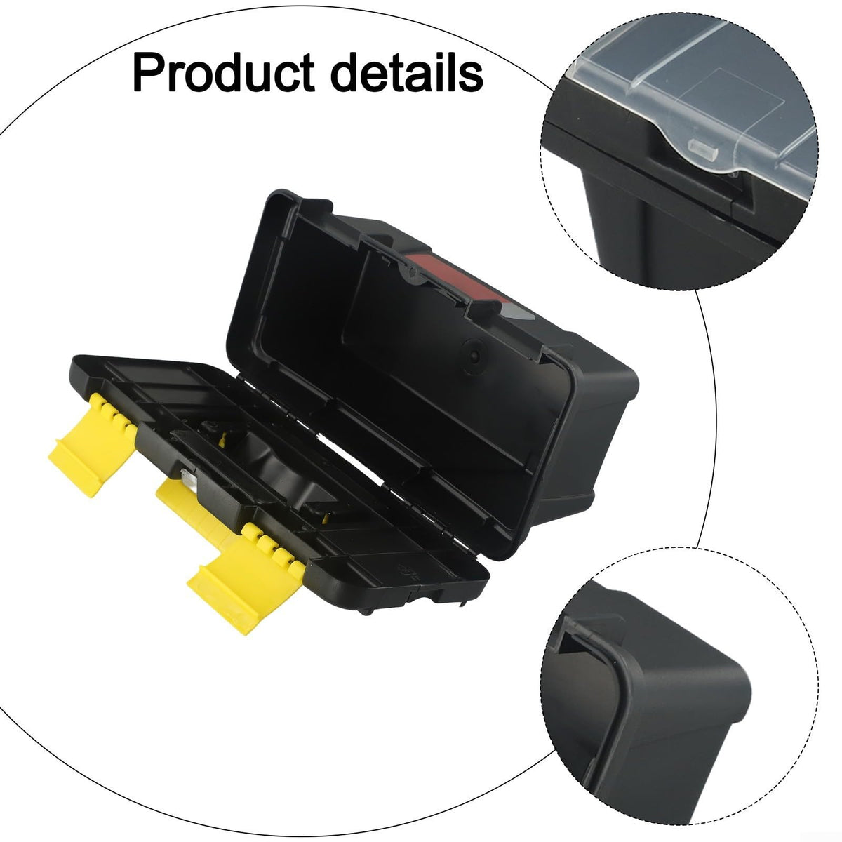 10-Inch Two-Layer Plastic Toolbox B799