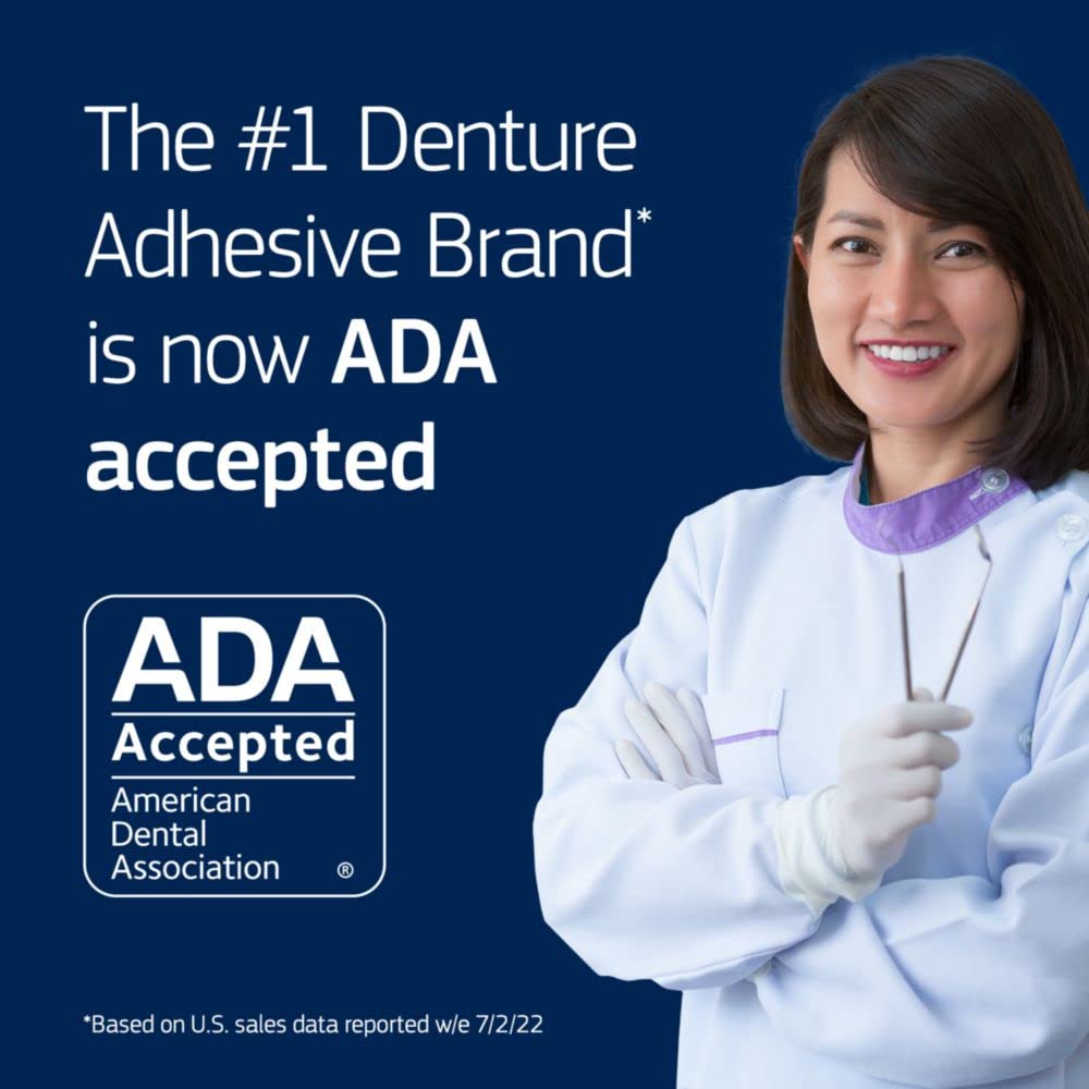Denture Adhesive Cream 1.8 oz 4 Pack B3918