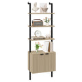 73" Tall Bookshelf with Cabinet O202431