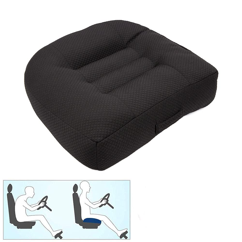 Car Booster Seat Cushion Pure Black C976550