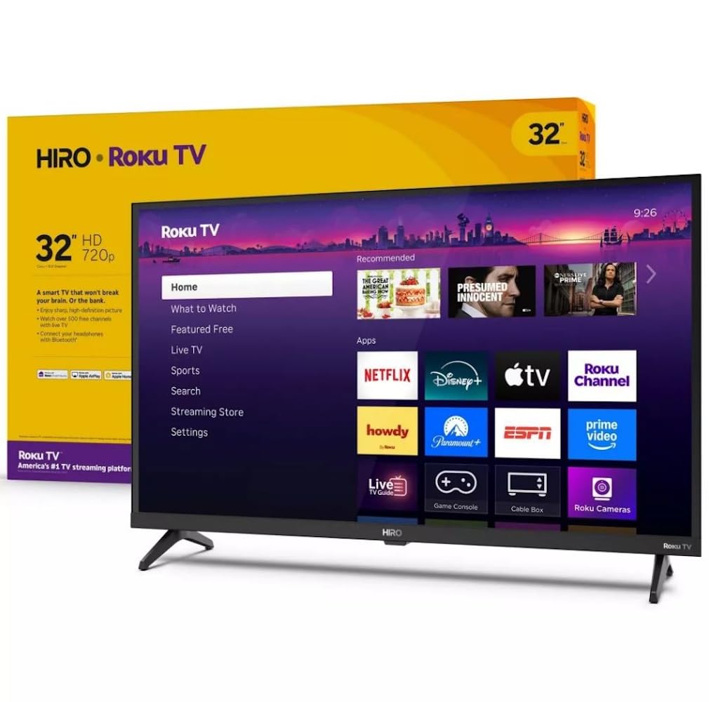32" 720p HD Smart LED TV with Wi-Fi & Bluetooth K241885