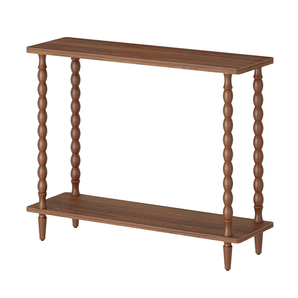39.4'' 2-Tier Mid-Century Console Table H398751