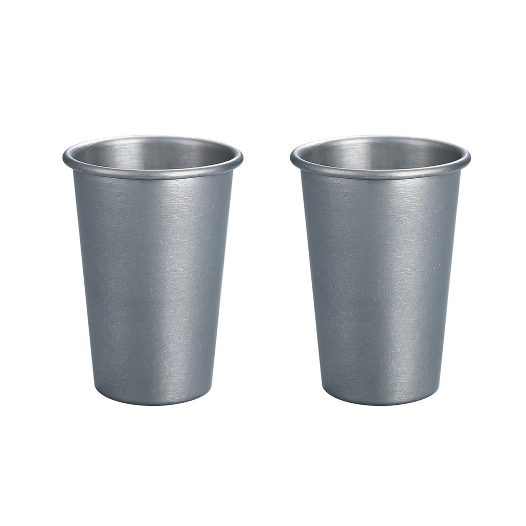 2 Pack Stainless Steel Camping Cup B219