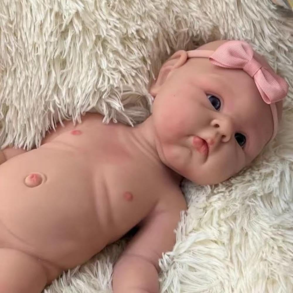 20 Inch 7Lbs Silicone Reborn Baby Dolls Girl L538