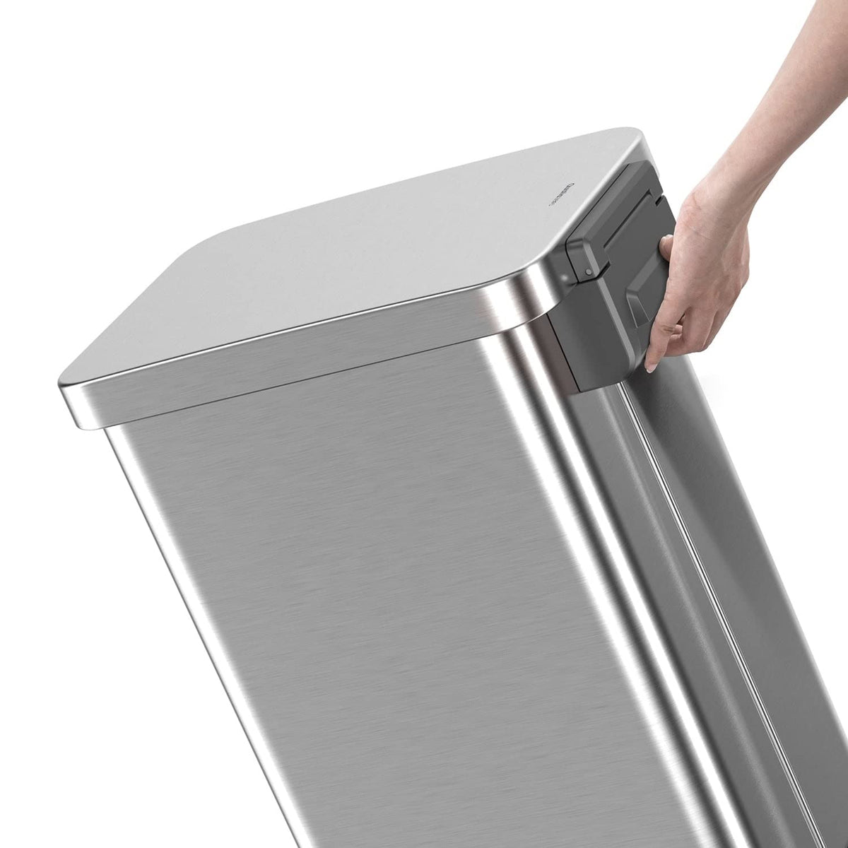 13.2 Gallon Stainless Steel Step On Trash Can Y9852