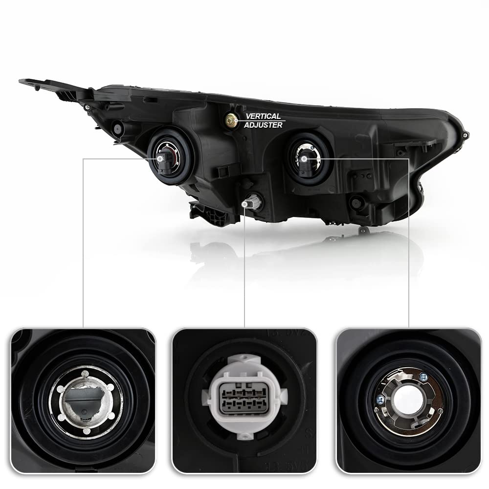 Projector Headlights Headlamps Left+Right K895