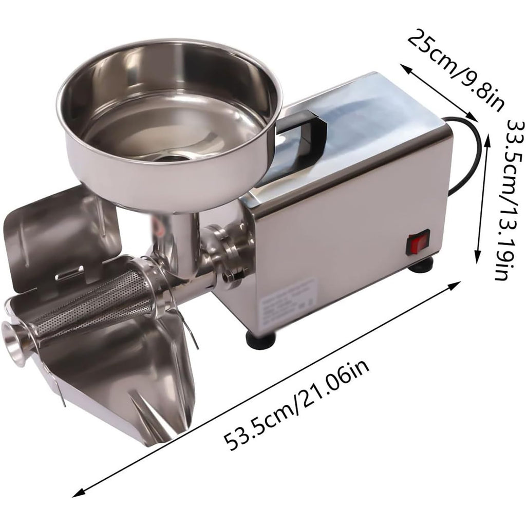 450W Stainless Steel Electric Tomato Strainer Machine Y589346