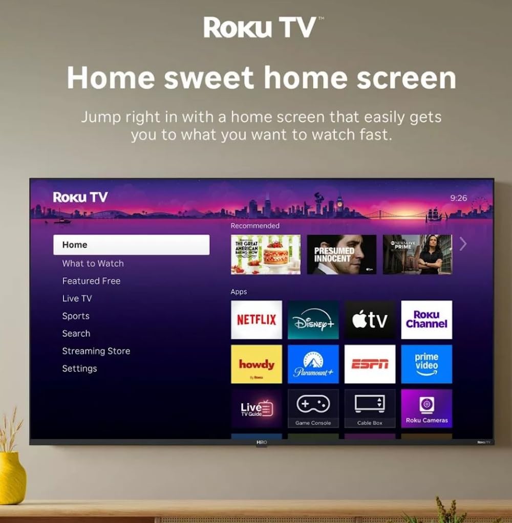 32" 720p HD Smart LED TV with Wi-Fi & Bluetooth K241885