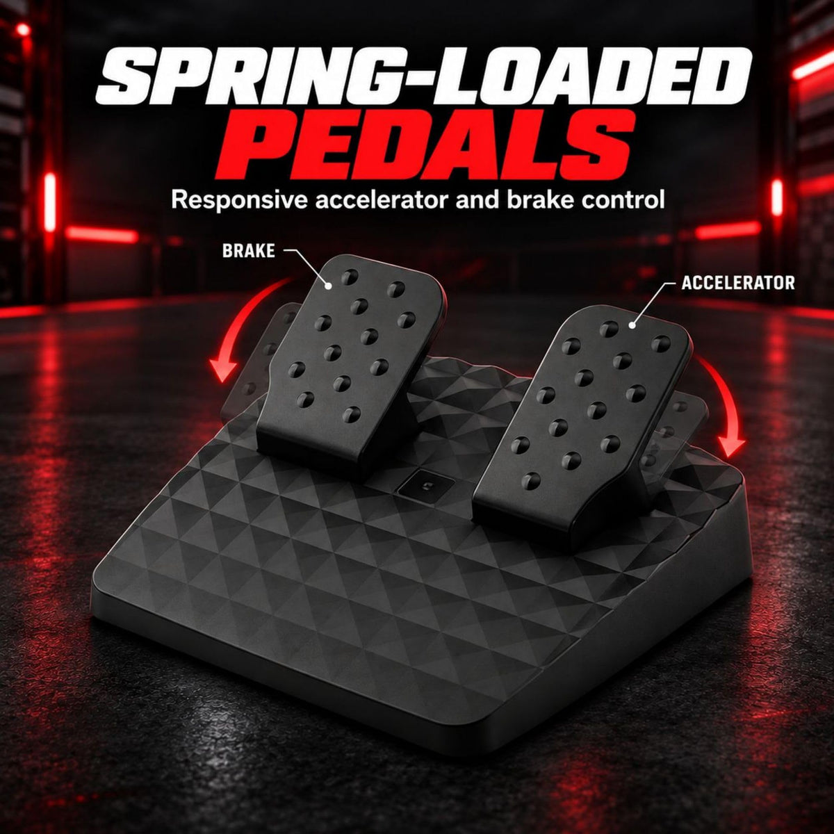 Racing Wheel & Pedals R68803