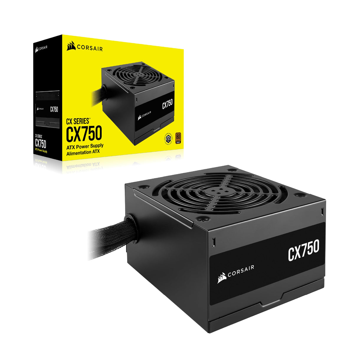 750 Watt 80 Plus Bronze Non Modular ATX Power Supply C555002