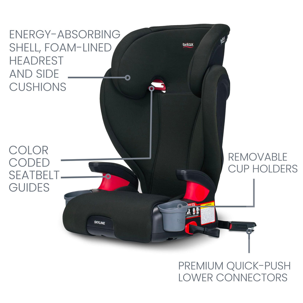 2-Stage Belt-Positioning Booster Car Seat Y744