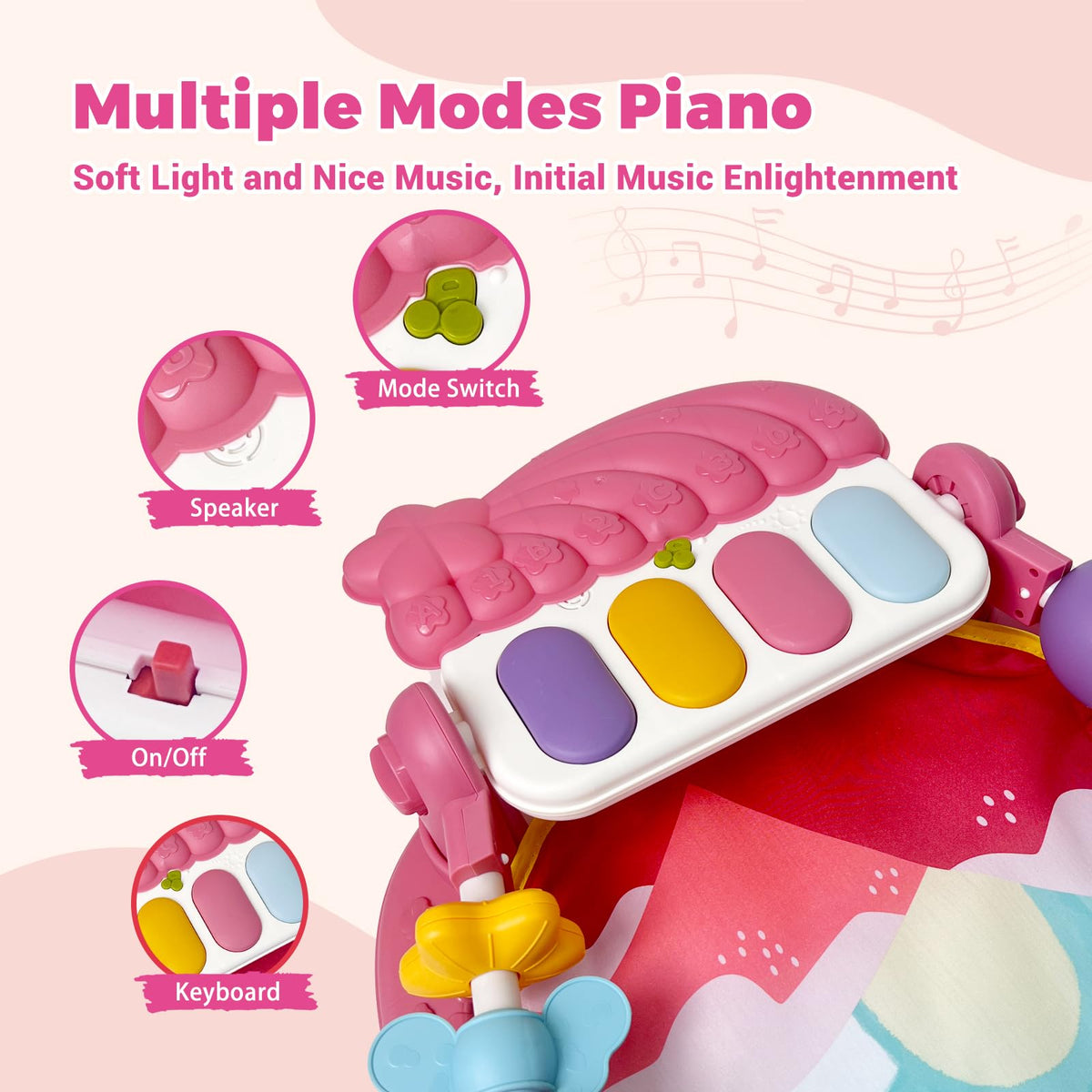 Baby Gym Play Mat and Bath Toys M473168