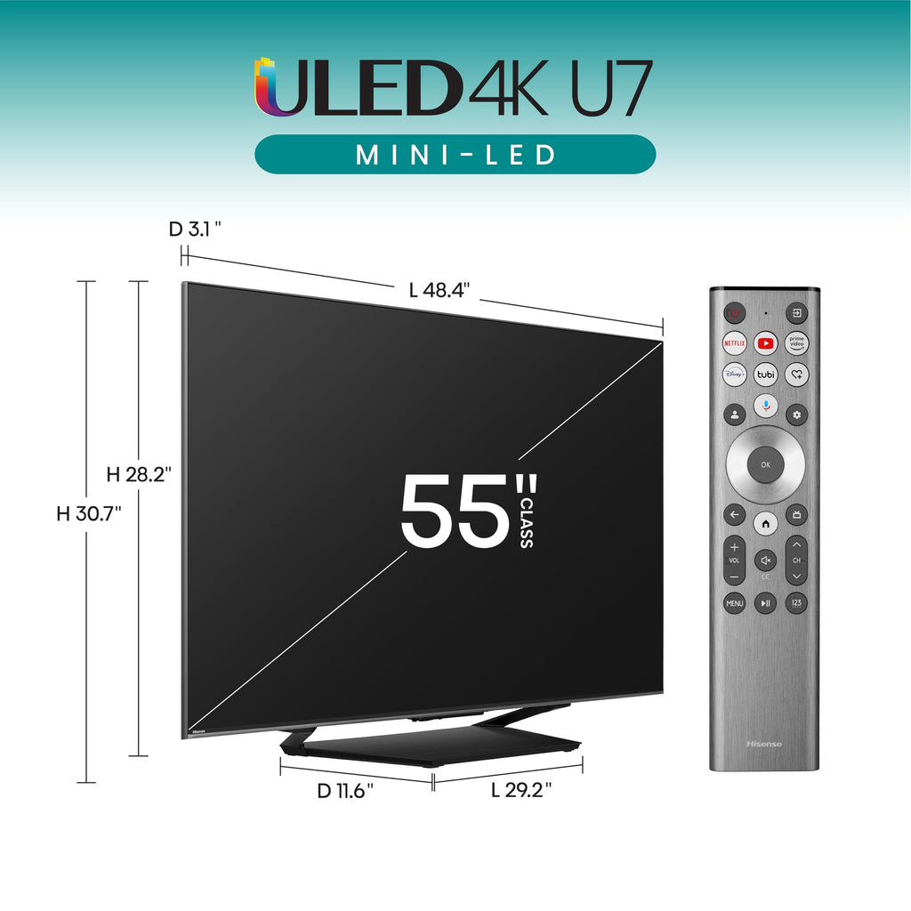 55-Inch Mini-LED ULED 4K UHD Google Smart TV R409720