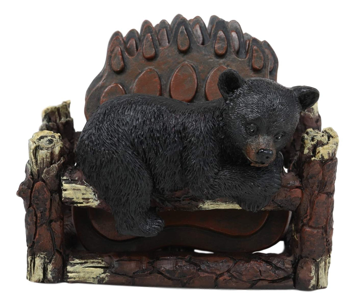 Coaster Set with 4 Bear Paw Tracks Coasters N32414