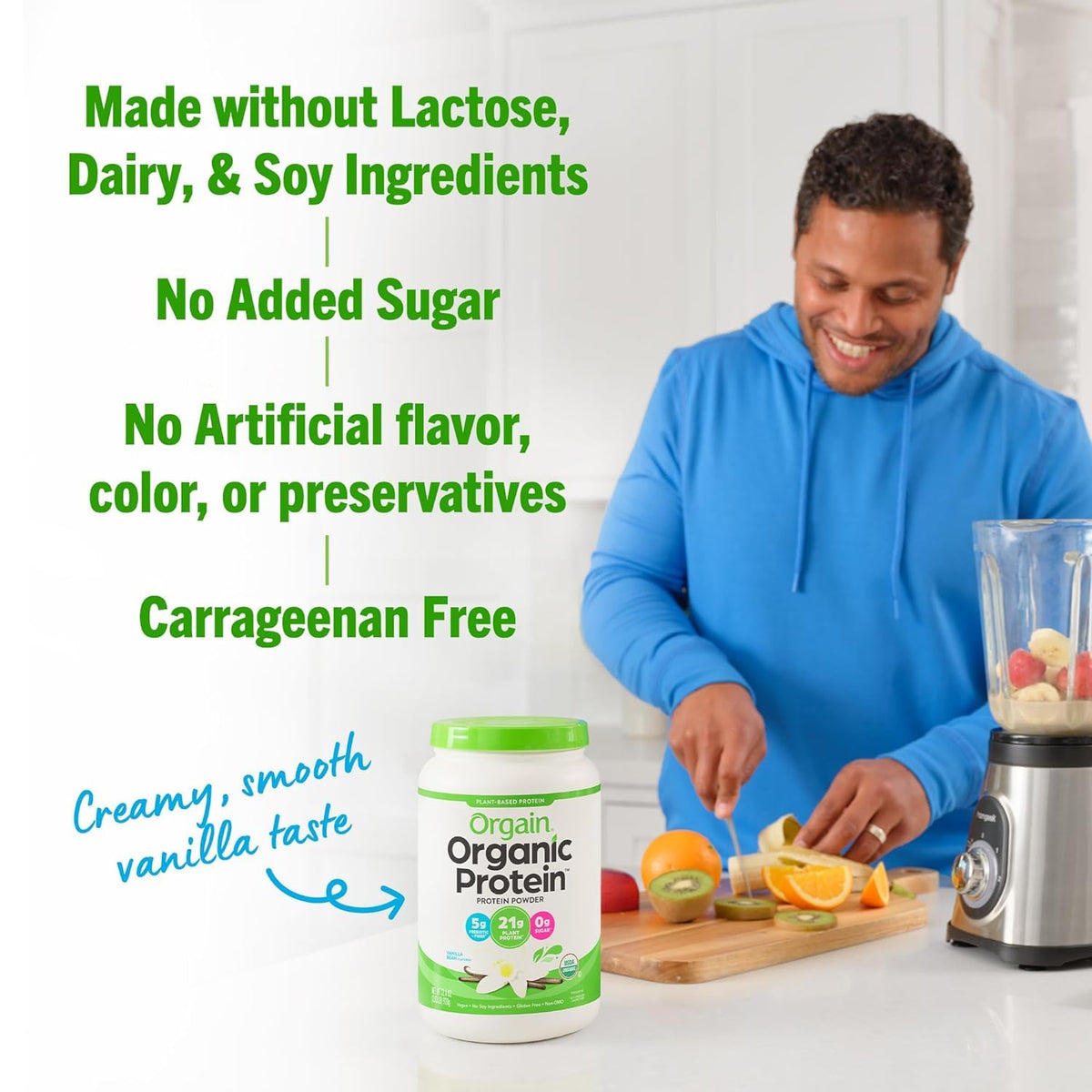 Organic Protein and Greens Powder I614
