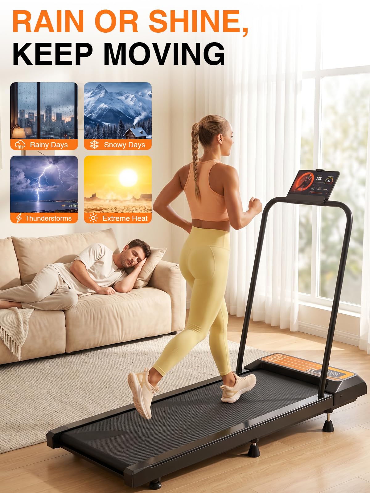 Under Desk Treadmill with Incline U528189