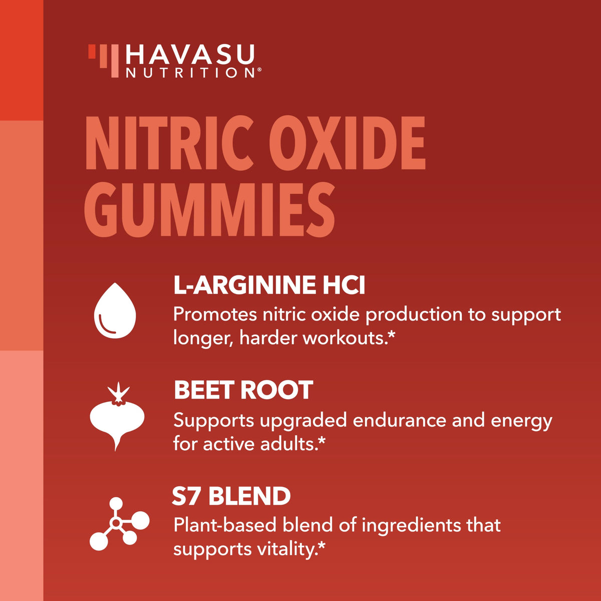 Beet Root Gummies with L-Arginine, 90 Count P48452