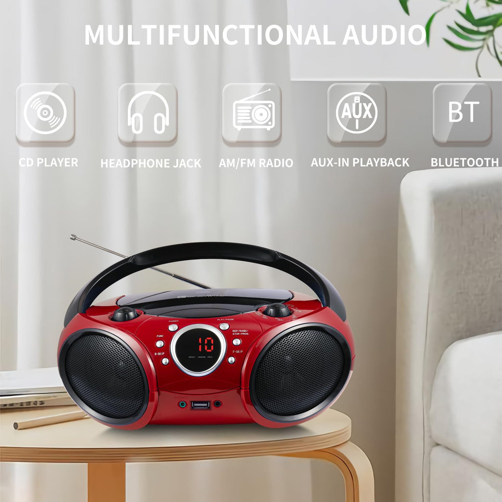 Portable CD Player Boombox N963305