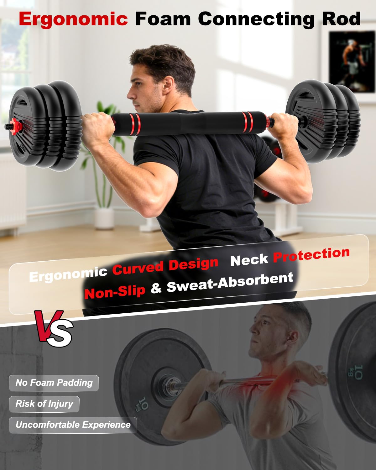 Adjustable Dumbbell Free Weight Set R9825