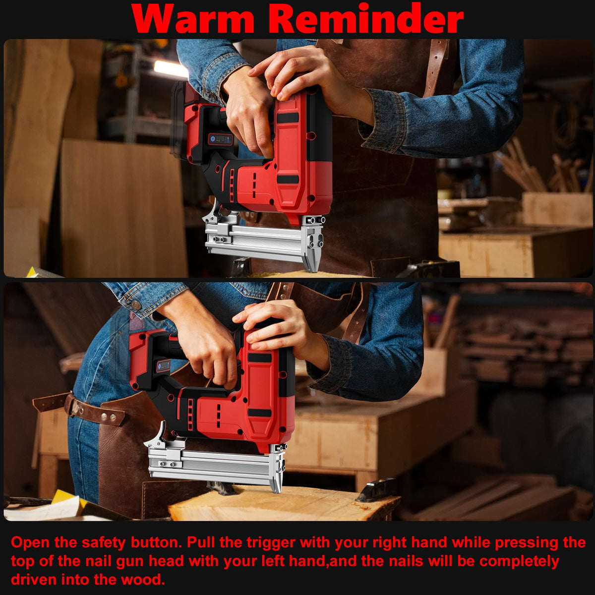 18 Gauge Cordless Brad Nailer & Staple Gun M777972