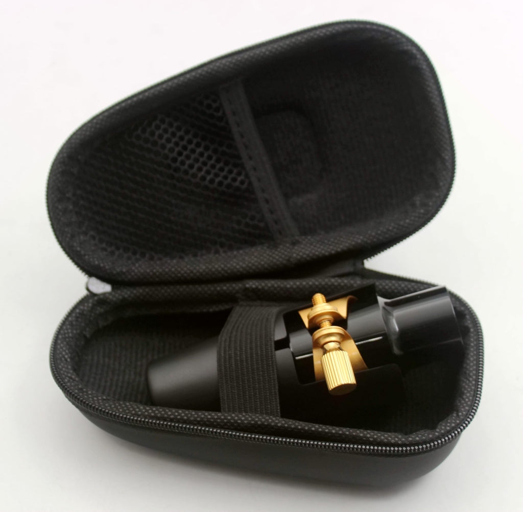 Saxophone Hard Rubber Mouthpiece with Ligature and Cap S949