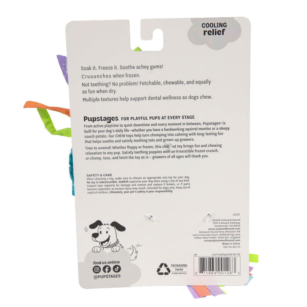 Cool Teething Stick Dental Dog Chew Toy N9226