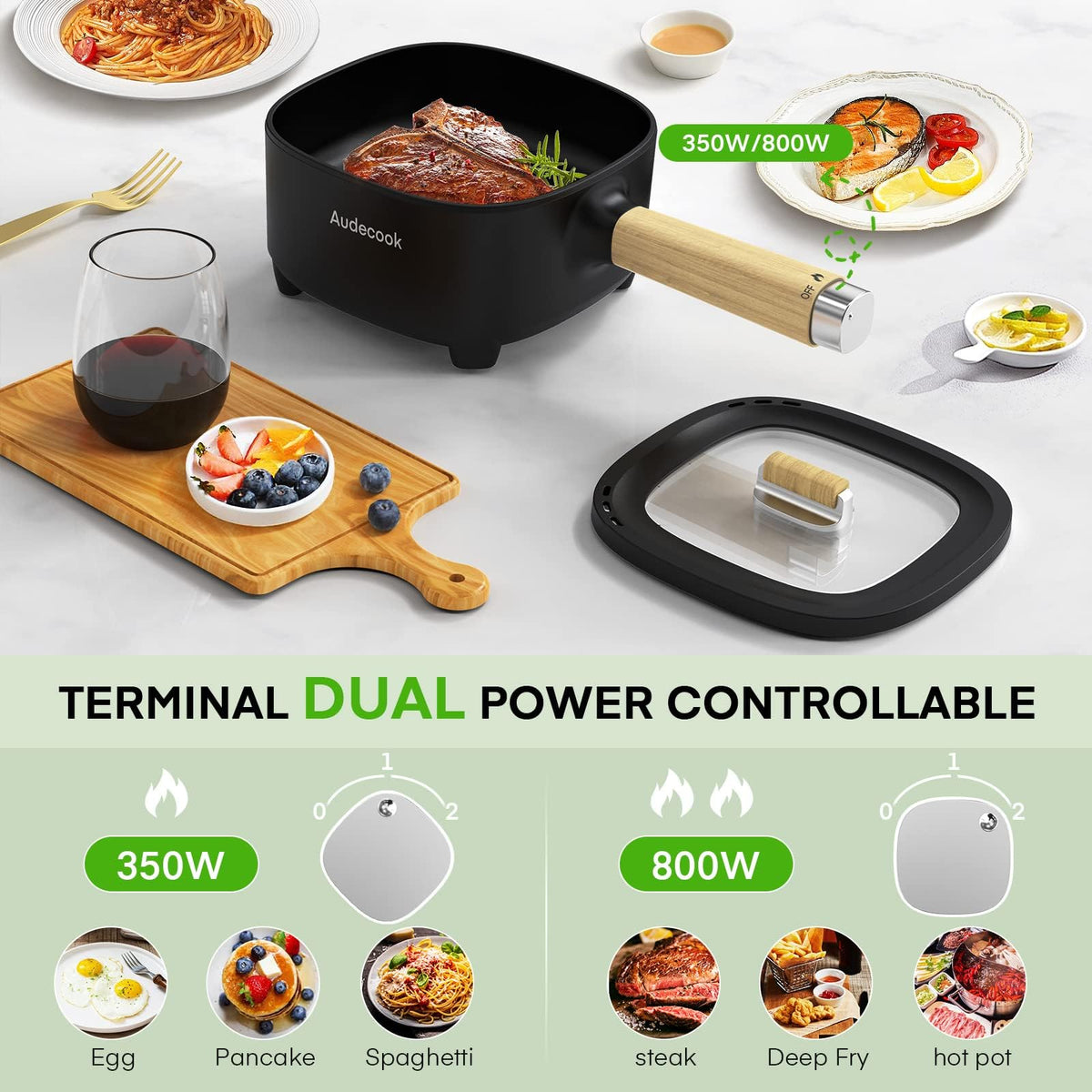 2L Non-Stick Electric Hot Pot X34198