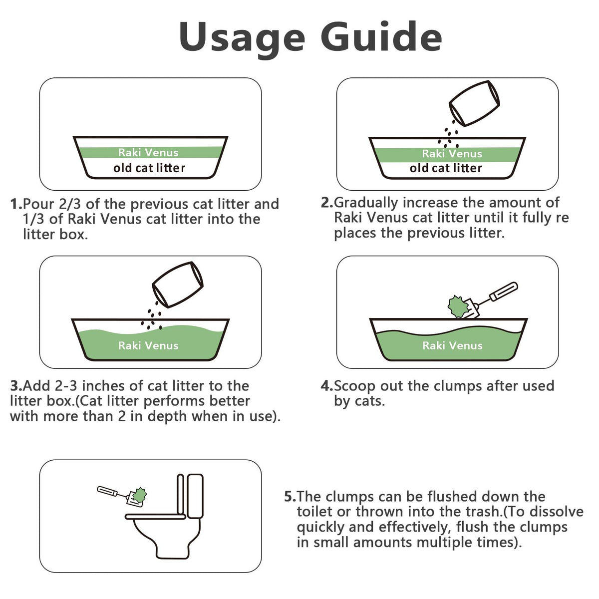 Flushable Tofu Cat Litter 24LB H866407