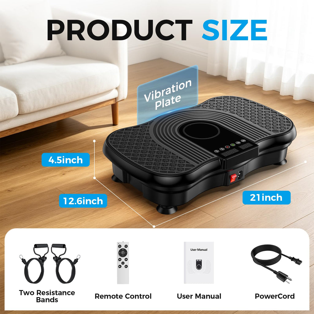 Vibration Plate Exercise Machine 400 Lbs X9995