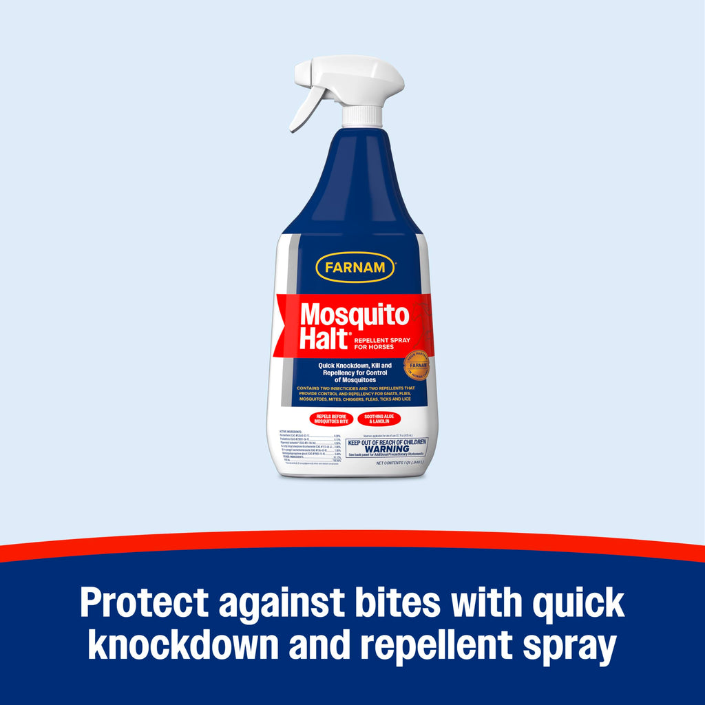 Mosquito Repellent Spray for Horses, 32 oz D849