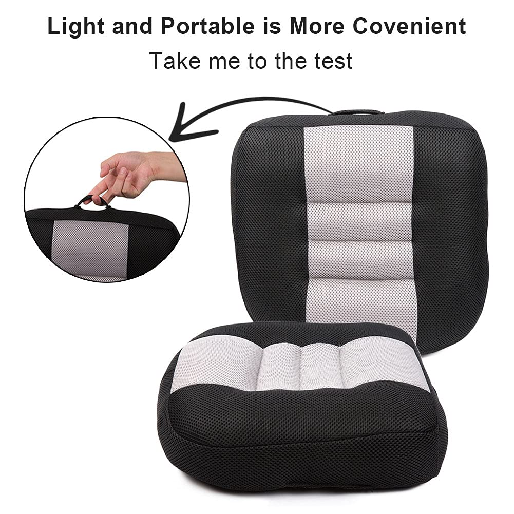Car Booster Seat Cushion Pure Black C976550