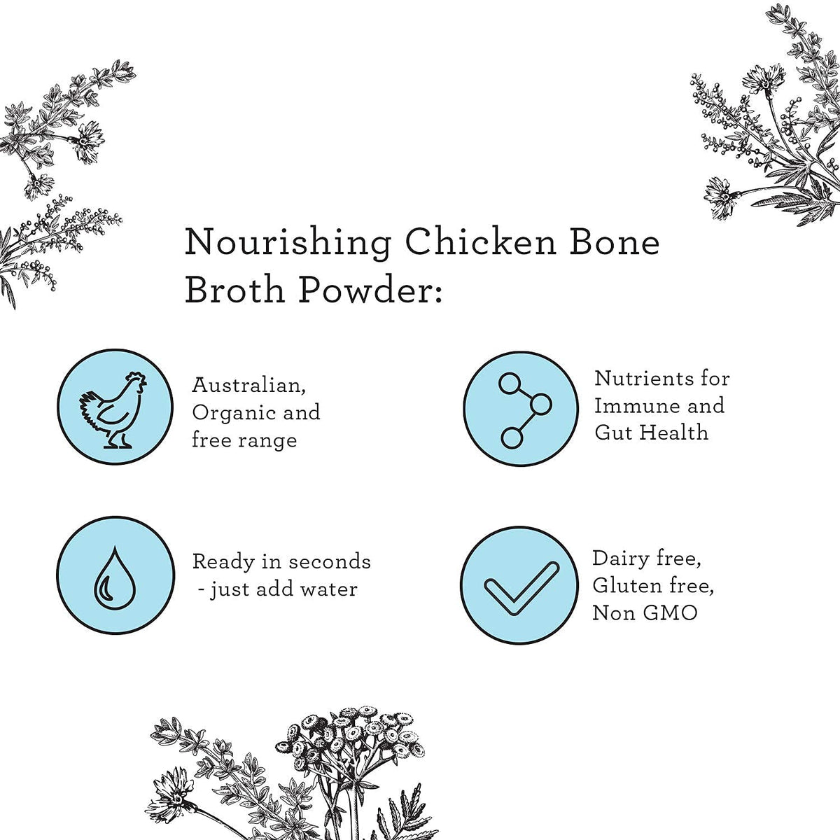 Chicken Bone Broth Soup Concentrate 3.5oz J6577