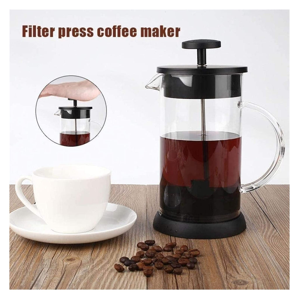 34 Oz Stainless Steel French Coffee Press with Triple Filters H40351